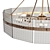 Elegant Capital Lighting Drew Chandelier 3D model small image 2