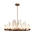 Trinity LED Chandelier - Timeless Elegance 3D model small image 1