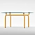 Cassina Dudet Chair & Edison Table: Sleek Design & Elegant Pairing 3D model small image 6