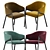 Stylish Hammer Chair: Sleek Design by Segis 3D model small image 2