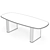 Walton Ribbed Leg Dining Table 3D model small image 6