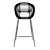 Title: Elevate Your Space with a Stylish Bar Chair 3D model small image 4