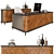 Paradise Office Furniture Set 3D model small image 1