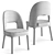 Elegant Flexform Mood Dining Set 3D model small image 6