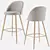 Harton Bar Stool - Stylish Seating for Your Space 3D model small image 2