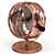 Vintage Copper Desk Fan - HOLMES Heritage 3D model small image 8