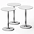 Sleek Icona Side Tables 3D model small image 2