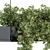 217 Indoor Hanging Plant Box Set 3D model small image 3