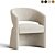 Fortune Dining Chair: Modern Elegance 3D model small image 2