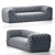 Luxury Vito Italia Sofa: Elegant and Comfortable 3D model small image 1