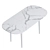 Calisto Dining Table: Expandable & Stylish 3D model small image 8