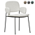 Sleek Macka Chair: Stylish and Versatile Seating 3D model small image 1