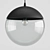 Metal Pendant Light by H&M 3D model small image 1