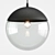 Metal Pendant Light by H&M 3D model small image 3