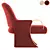 Revamped Art Deco Lounge Chair 3D model small image 4