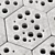 Smooth Stone Hex Decor #2 3D model small image 5