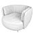 Elegant Vintage Chair: Wave 3D model small image 10