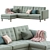 Ikea Landskrona Sofa: Stylish and Versatile 3D model small image 3