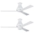 Altus Flush Mount Ceiling Fan | Sleek and Stylish 3D model small image 5