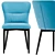 Lillian Modern Chair - Stylish and Versatile 3D model small image 2