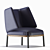 Cozy Comfort: Hug High Armchair 3D model small image 5