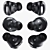 Immersive Sound Freedom: Samsung Galaxy Buds Pro 3D model small image 2