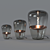 Zisiz Floor Lamp Trio Bundle - Modern Designs 3D model small image 2