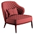 Modern and Stylish DION S Armchair 3D model small image 6