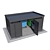 Modular Trash Container Canopy Set 3D model small image 8