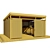 Modular Trash Canopy Set: Metal & Concrete Boxes 3D model small image 5