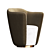 Sophisticated Audrey S Armchair 3D model small image 3