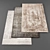High-Resolution Carpets Set - 5 Pieces 3D model small image 1