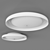 Modern LED Ceiling Lamp: Dolme 3D model small image 2