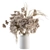 Nature's Elegance: Dried Floral Arrangement 3D model small image 1