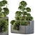 Nature's Oasis: Outdoor Plant Box 3D model small image 1