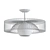 Wire Wheel Flush Ceiling Light 3D model small image 2