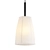 Sleek Bronze Pendant Light 3D model small image 1