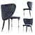 Modern Elvemobilya Chair: Stylish, Versatile, and Comfortable 3D model small image 6