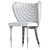 Modern Elvemobilya Chair: Stylish, Versatile, and Comfortable 3D model small image 7