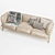 Stanley Luxe 3-Seater Sofa 3D model small image 4