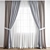 Polygonal Curtain Model 3D model small image 1