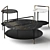 Stylish Frigerio Kevin Coffee Tables 3D model small image 1