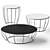 Sleek Amburgo Coffee Tables: Versatile Sizes & Stunning Render 3D model small image 1