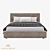 Brooklyn King Size Bed 3D model small image 2