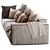 Hills 2013 Sofa: Stylish Comfort for Your Space 3D model small image 6