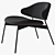 Luz Lounge Chair: Modern Elegance 3D model small image 1