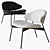 Luz Lounge Chair: Modern Elegance 3D model small image 3