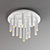 Elegant Stalactite Chandelier - Nowodvorski 3D model small image 3