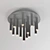 Elegant Stalactite Chandelier - Nowodvorski 3D model small image 4