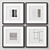 Versatile Collection of 252 Picture Frames 3D model small image 4